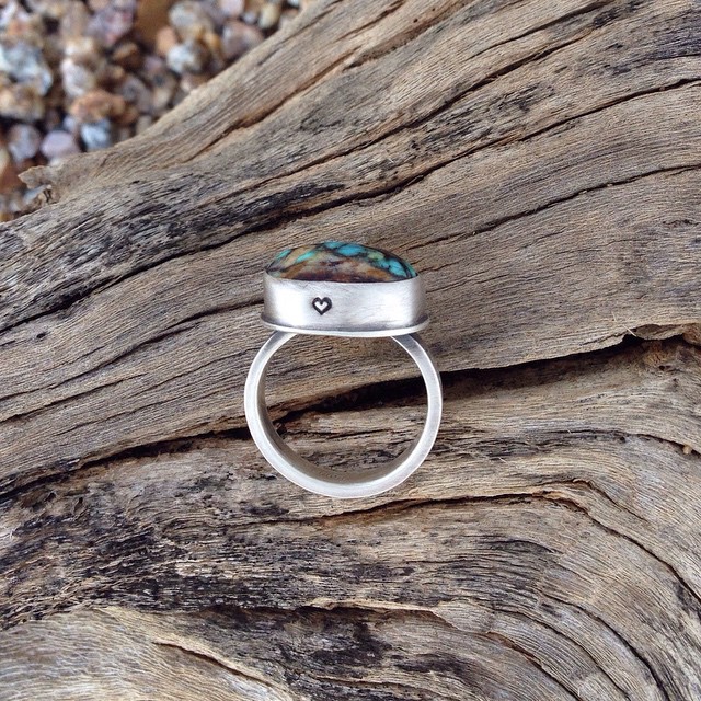 Bisbee turquoise ring