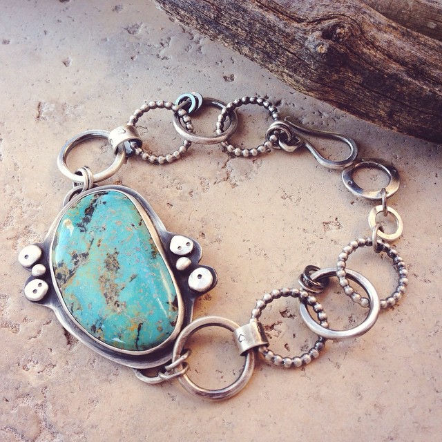 Bisbee turquoise bracelet