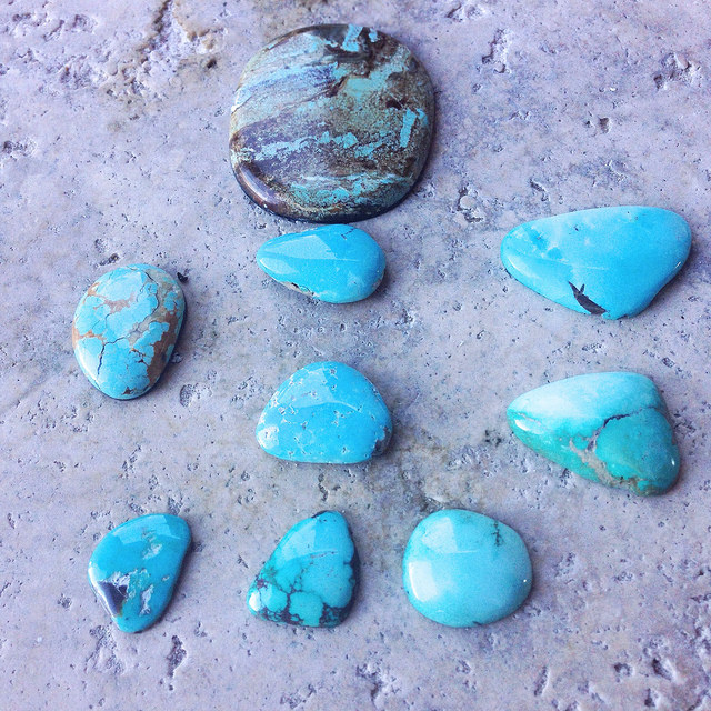 collectible turquoise